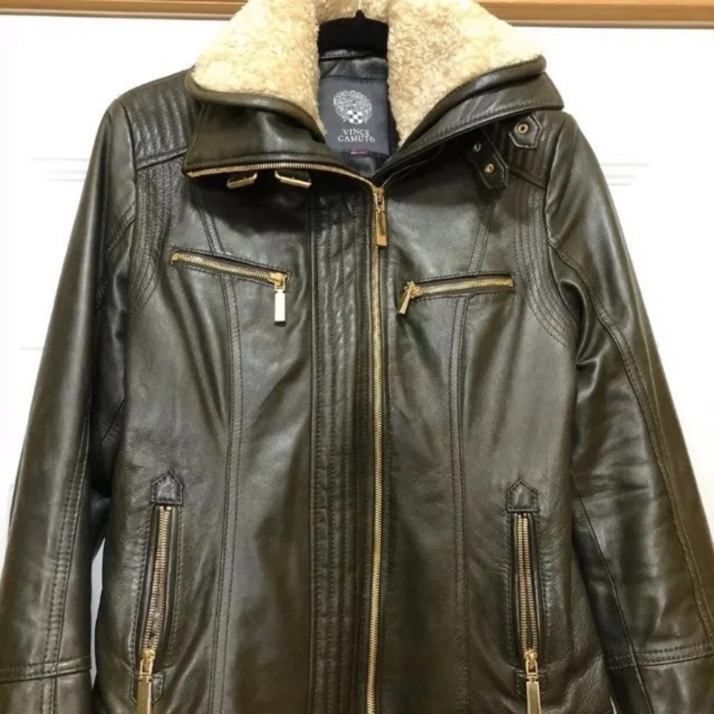 Leather jacket